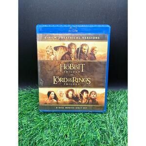 The Hobbit&The Lord of the Rings 6-Film Theatrical Trilogy Blu-ray Set